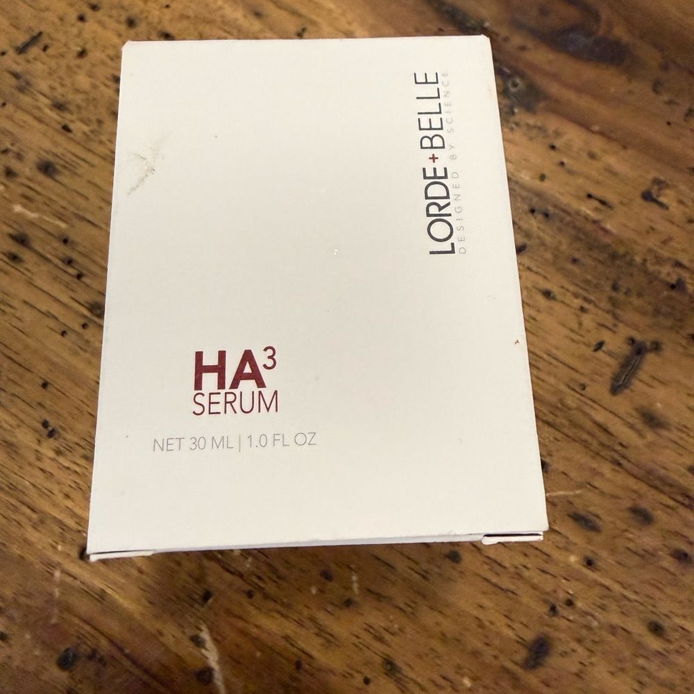 Lorde and Belle HA3 serum new in box sold out online